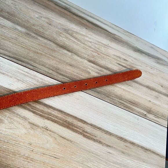 Talbots leather belt women’s small brown southwestern bohemian classiccore herit - Picture 8 of 10